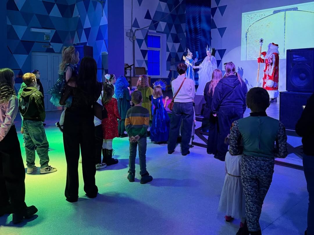 Прошёл детский новогодний утренник